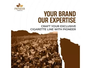 Graft Your Exclusive Cigarette Line With Pioneer