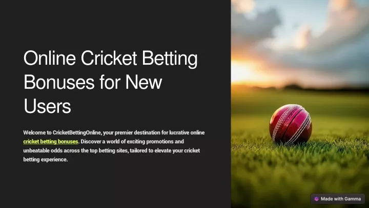 online cricket betting bonuses for new users