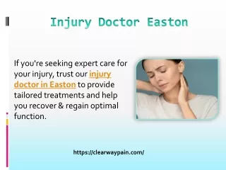 Injury Doctor Easton