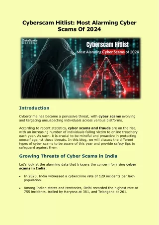 Cyberscam Hitlist Most Alarming Cyber Scams Of 2024