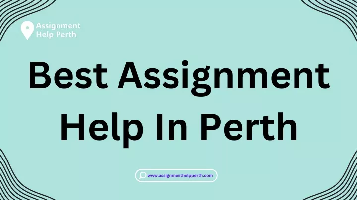 best assignment help in perth
