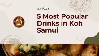 5 Most Popular Drinks in Koh Samui