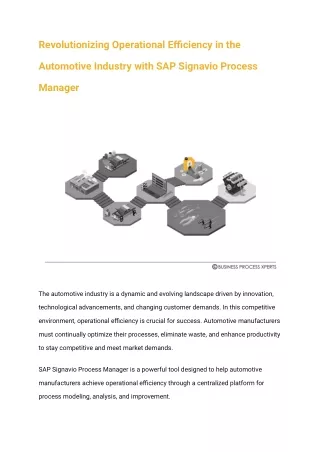revolutionizing operational efficiency in the