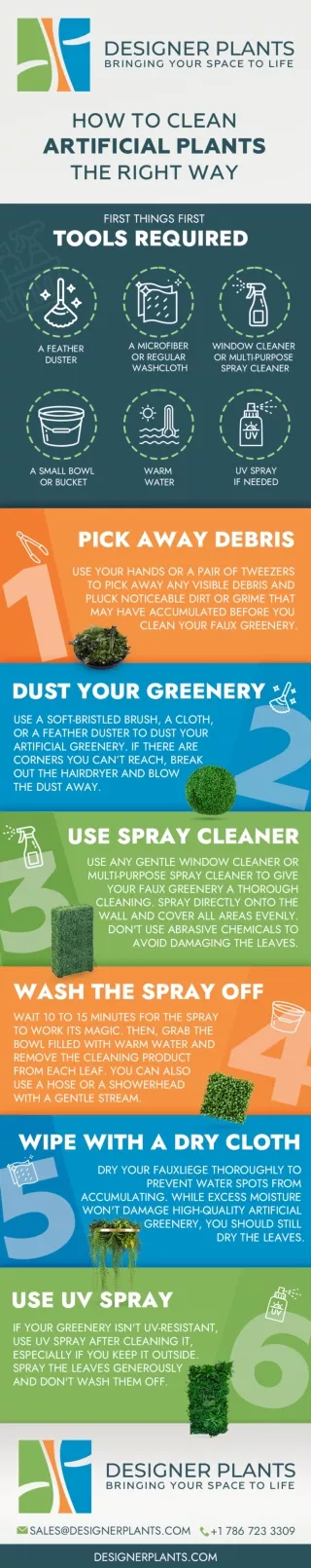 How to Clean Artificial Plants