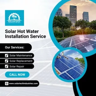 Solar Hot Water Installation Service