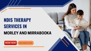 NDIS Therapy Services in Morley and Mirrabooka