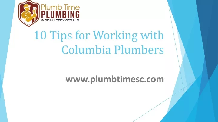 10 tips for working with columbia plumbers