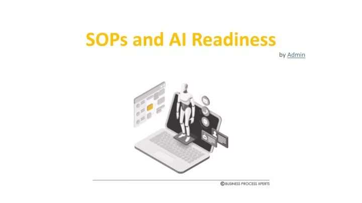 sops and ai readiness