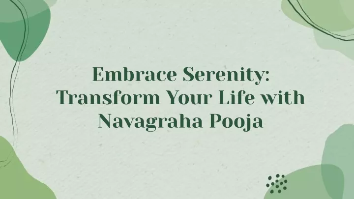 embrace serenity transform your life with