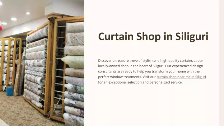 curtain shop in siliguri