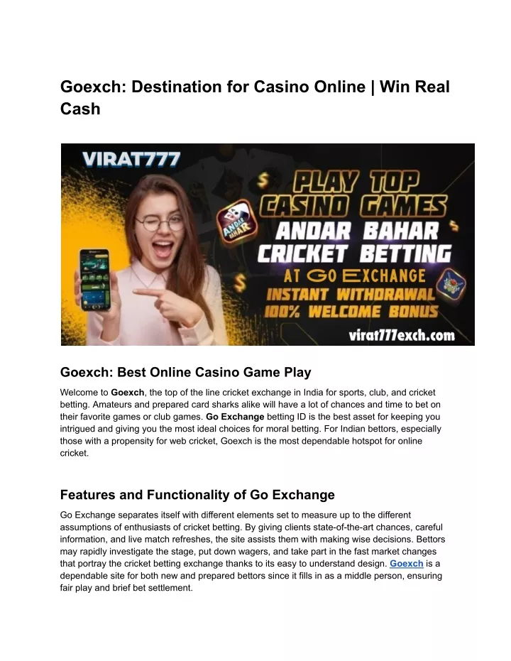 goexch destination for casino online win real cash