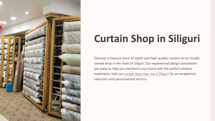 curtain shop in siliguri