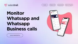 Monitor Whatsapp and Whatsapp Business calls