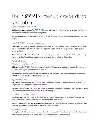 the your ultimate gambling destination luxury