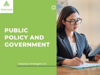 Navigating Public Policy and Government Affairs