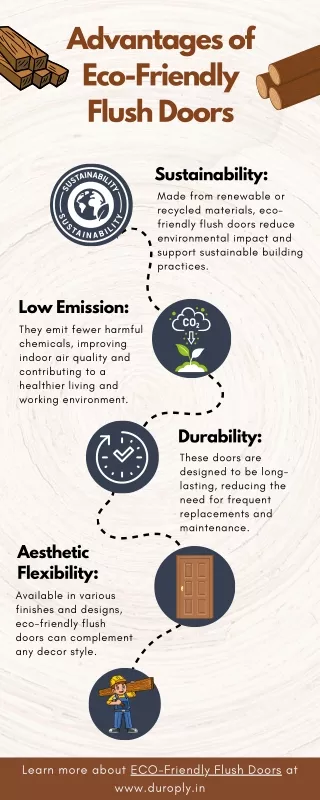 Advantages of Eco-Friendly Flush Doors.