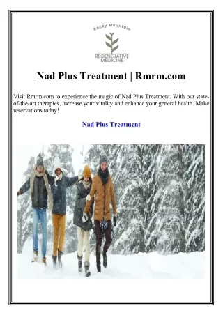 nad plus treatment rmrm com