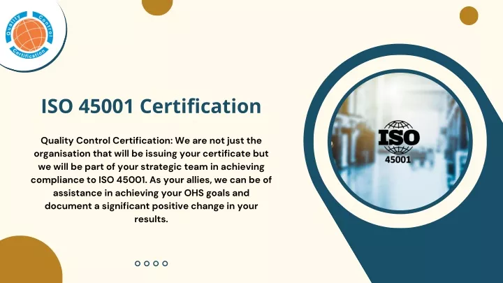 iso 45001 certification