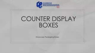 Counter Display Boxes