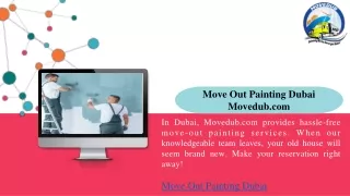 Move Out Painting Dubai Movedub.com