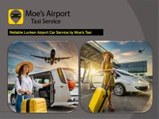 Reliable Lunken Airport Car Service by Moe's Taxi