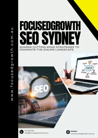 FocusedGrowth SEO Sydney Shares Cutting-Edge Strategies to Dominate the Online Landscape