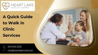Walk-in Clinic Guide