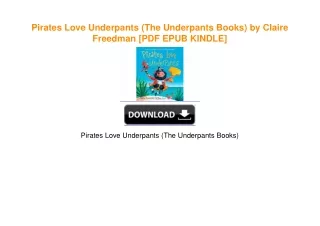 Pirates Love Underpants (The Underpants Books) by Claire Freedman EBOOK