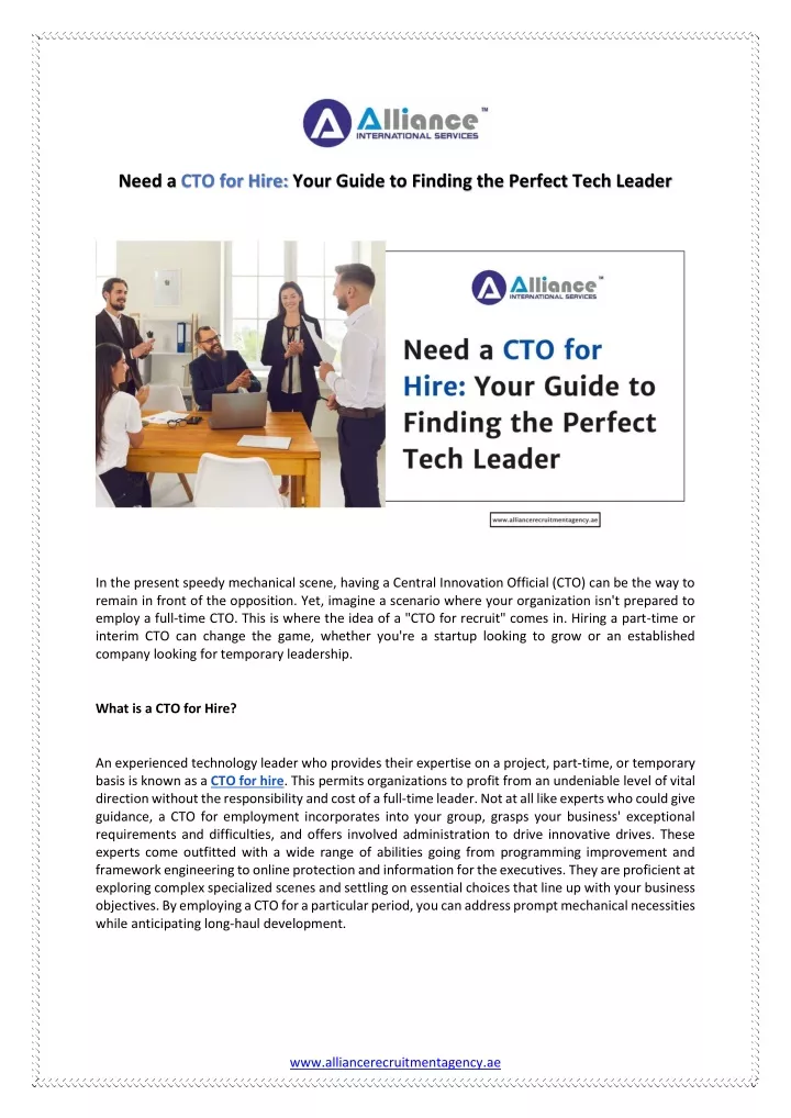 need a cto for hire your guide to finding