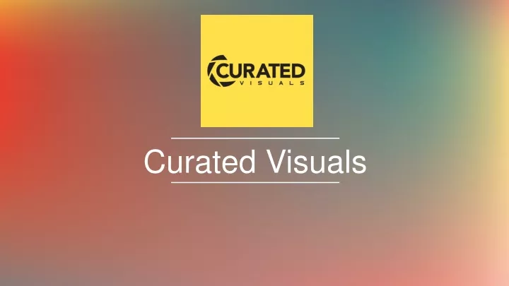 curated visuals