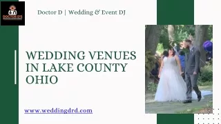 Lakeside Love Premier Wedding Venues in Lake County, Ohio