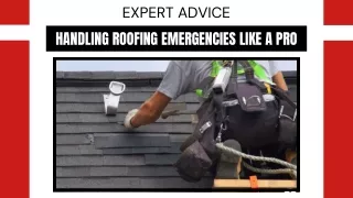 Emergency Roofing To Prevent Further Damage