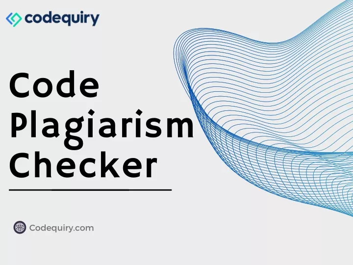 code plagiarism checker