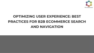 OPTIMIZING USER EXPERIENCE_ BEST PRACTICES FOR B2B ECOMMERCE SEARCH AND NAVIGATION