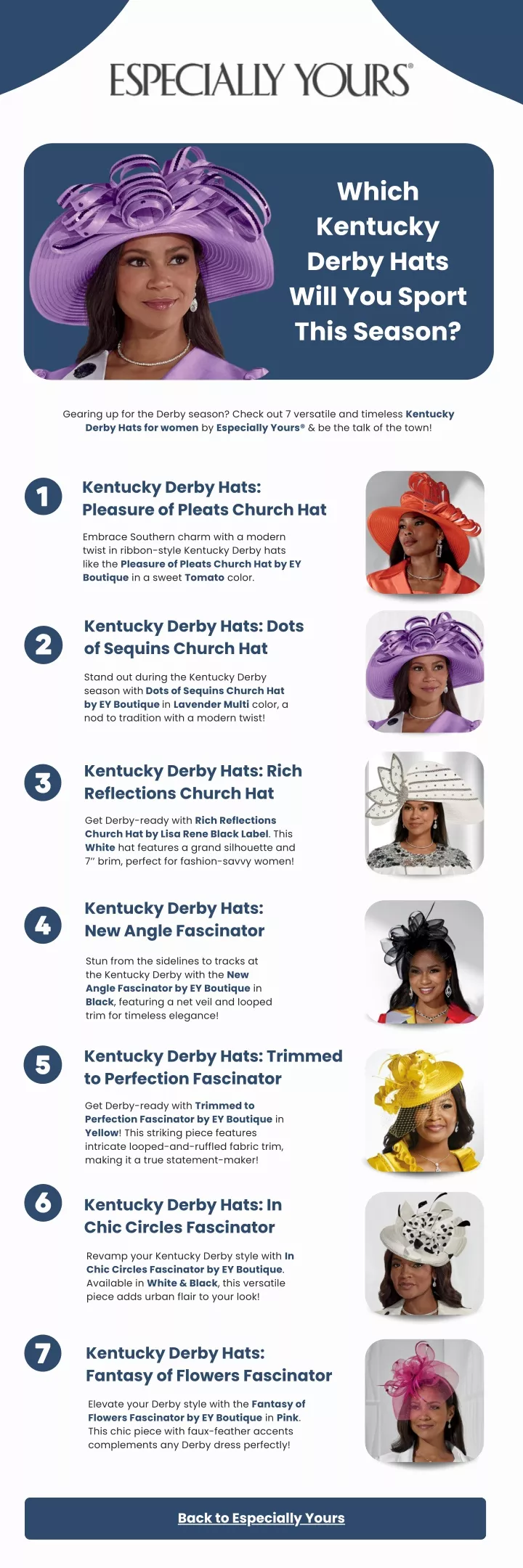 which kentucky derby hats will you sport this