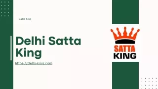 Delhi Satta King