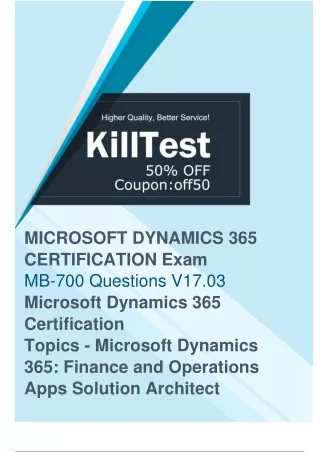 Comprehensive MB-700 Study Guide - Demand for Microsoft MB-700 Exam Preapration