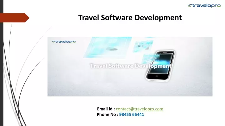 travel software development