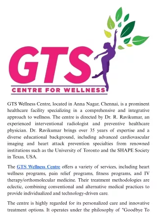 GTS Wellness Centre