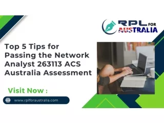 Top 5 Tips for Passing the Network Analyst 263113 ACS Australia Assessment