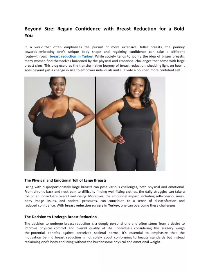 beyond size regain confidence with breast