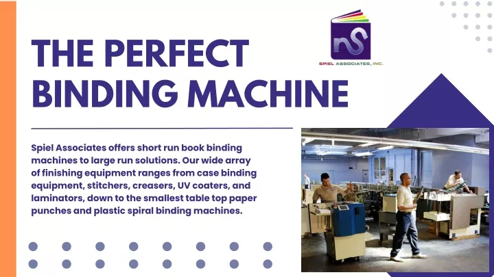 the perfect binding machine