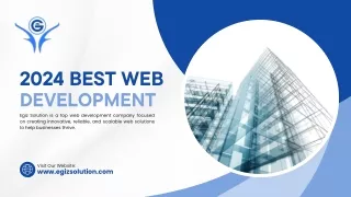 Web Development Services for Cutting-Edge Websites | Egiz Solution