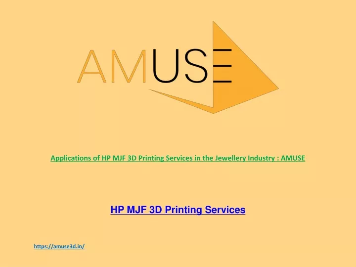 applications of hp mjf 3d printing services