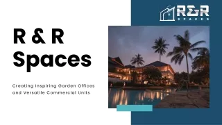 Build Your Dream Garden Office in Cardiff with R&R Spaces