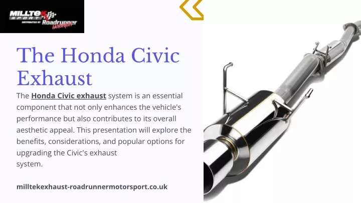 the honda civic exhaust the honda civic exhaust