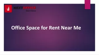 Office Space for Rent Near Me