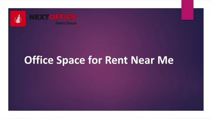 office space for rent near me