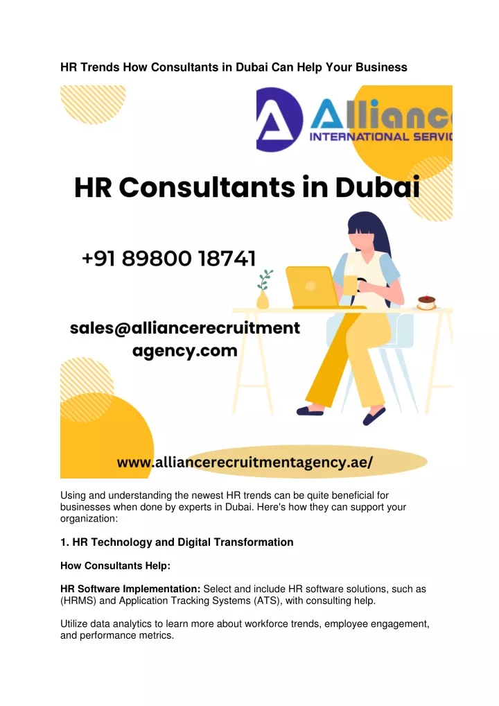 hr trends how consultants in dubai can help your