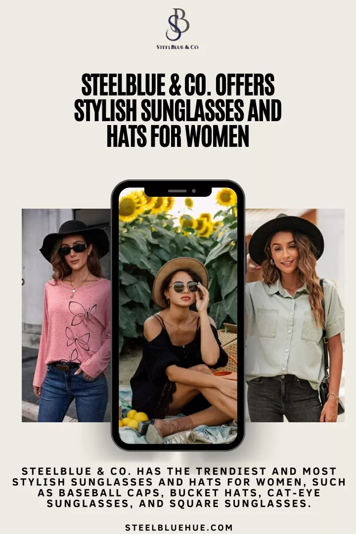 steelblue co offers stylish sunglasses and hats